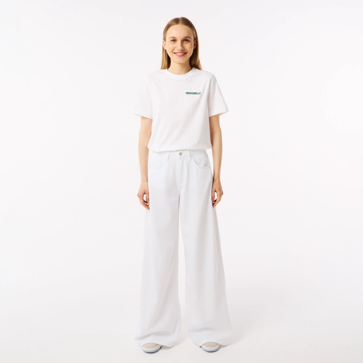 Женские прямые джинсы Lacoste