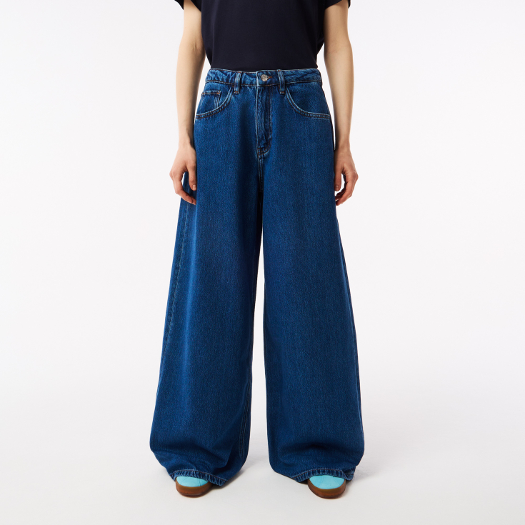 Женские прямые джинсы Lacoste