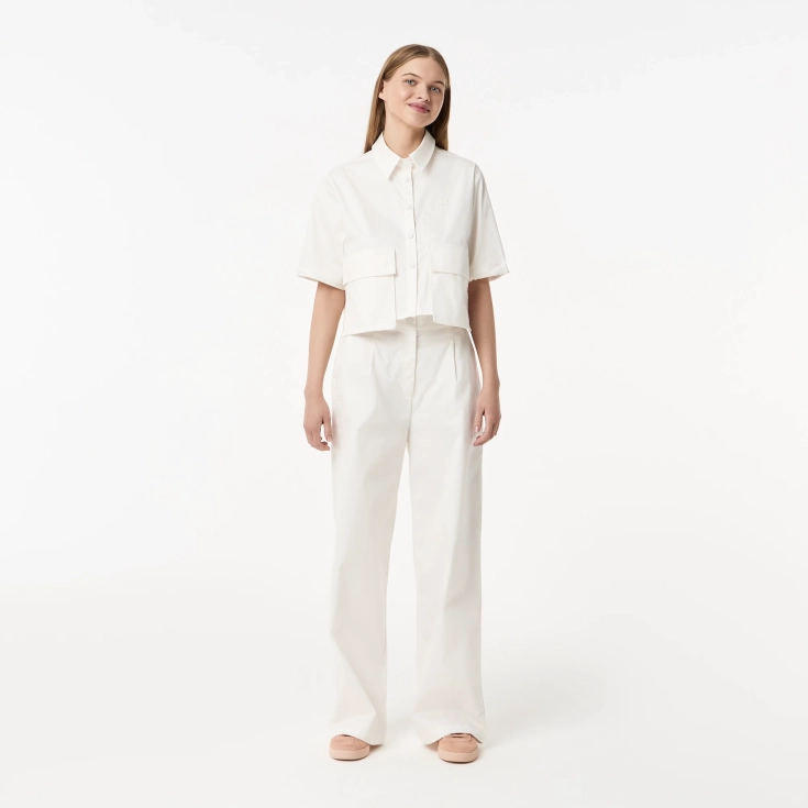 Женские брюки Lacoste из эластичного хлопка