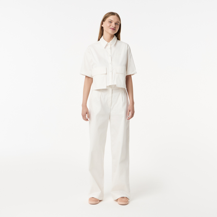 Женские брюки Lacoste из эластичного хлопка