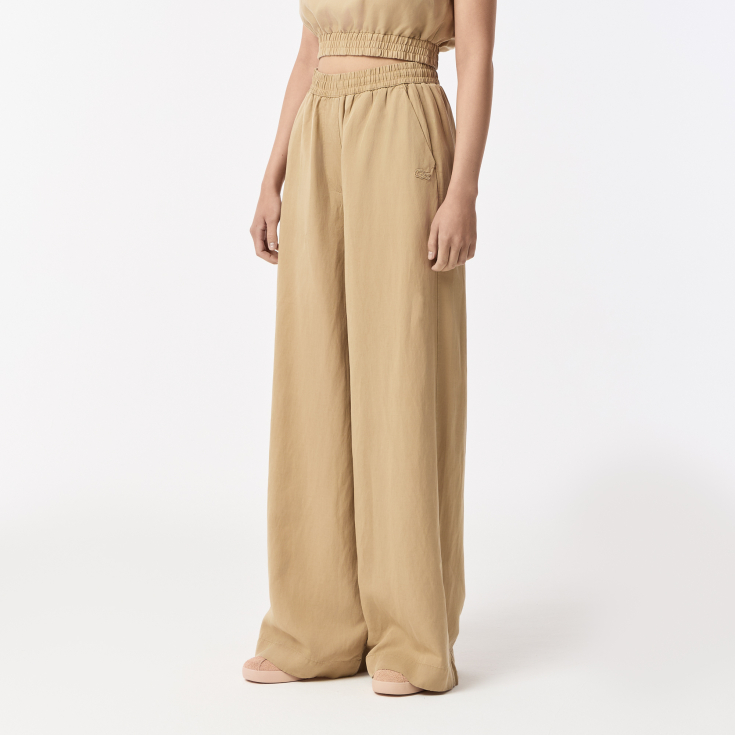 Женские прямые спортивные брюки Lacoste Loose Fit