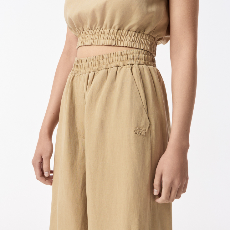 Женские прямые спортивные брюки Lacoste Loose Fit