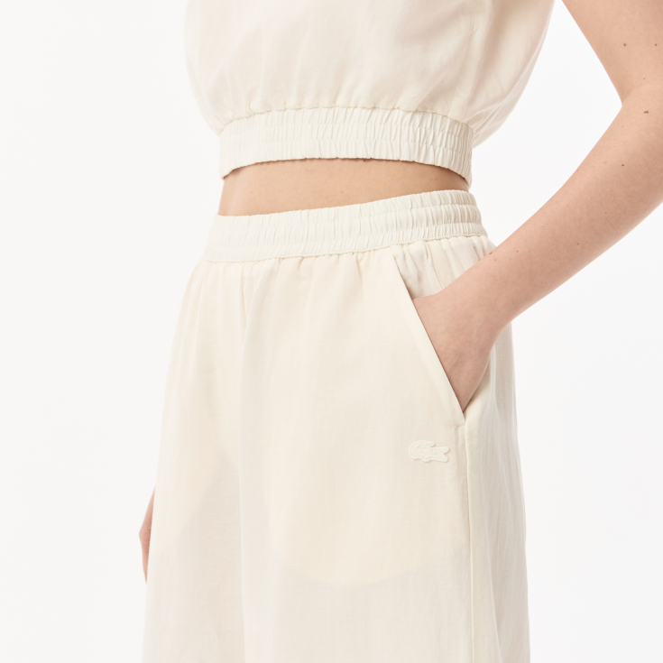 Женские прямые спортивные брюки Lacoste Loose Fit