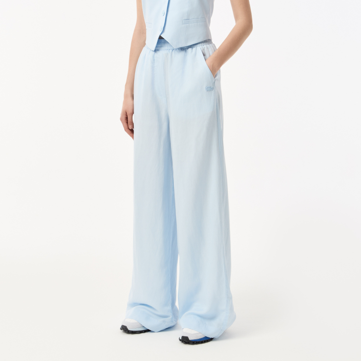 Женские прямые спортивные брюки Lacoste Loose Fit