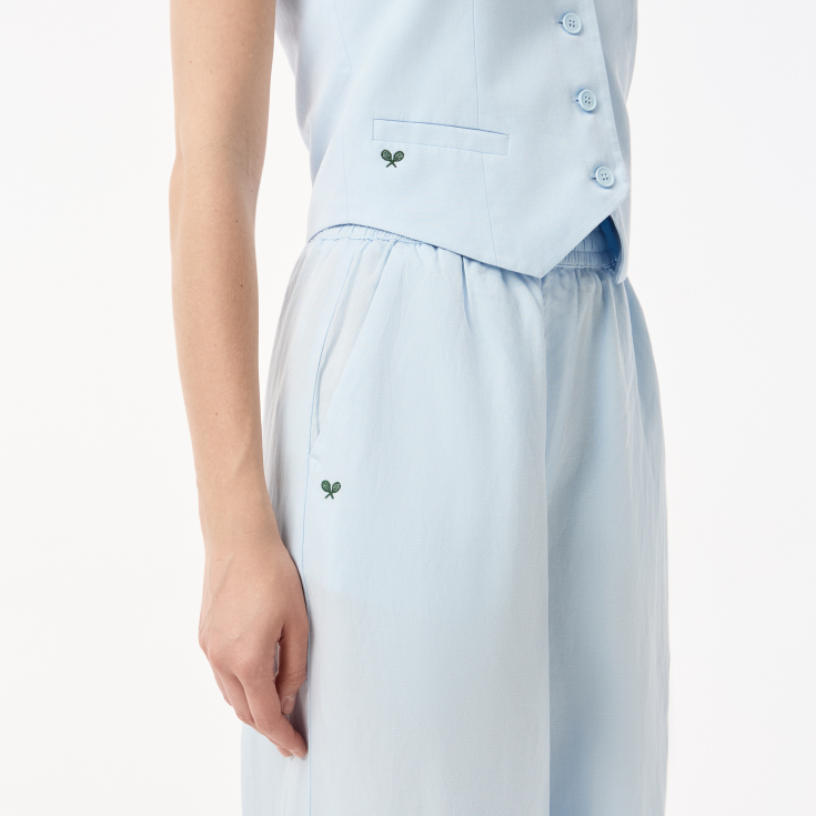 Женские прямые спортивные брюки Lacoste Loose Fit