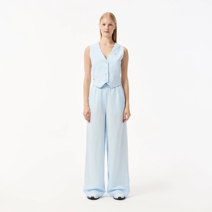 Женские прямые спортивные брюки Lacoste Loose Fit