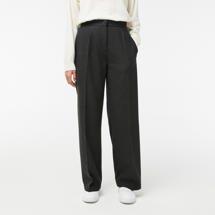 Женские брюки Lacoste из смеси шерсти и вискозы