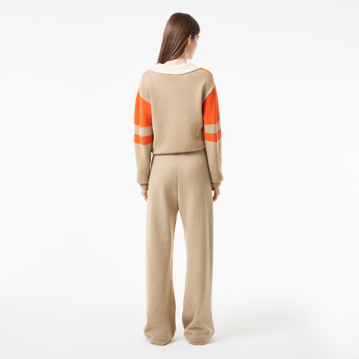 Женские шерстяные брюки Lacoste Relaxed Fit