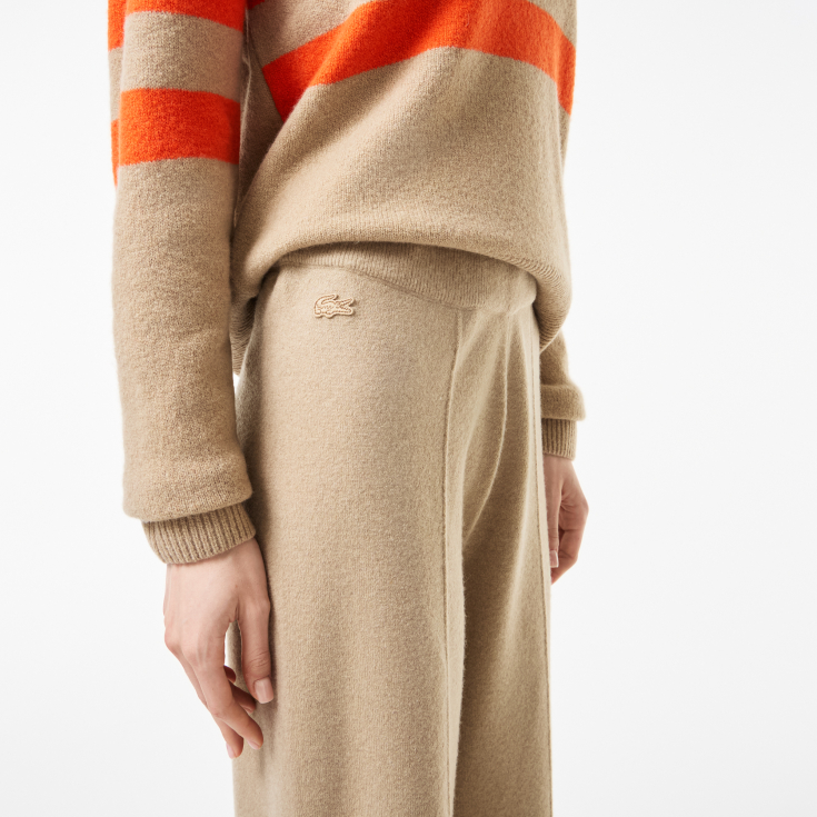 Женские шерстяные брюки Lacoste Relaxed Fit
