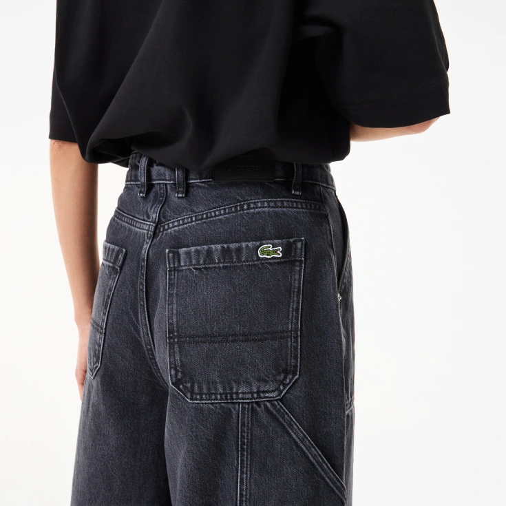 Женские джинсы-палаццо Lacoste