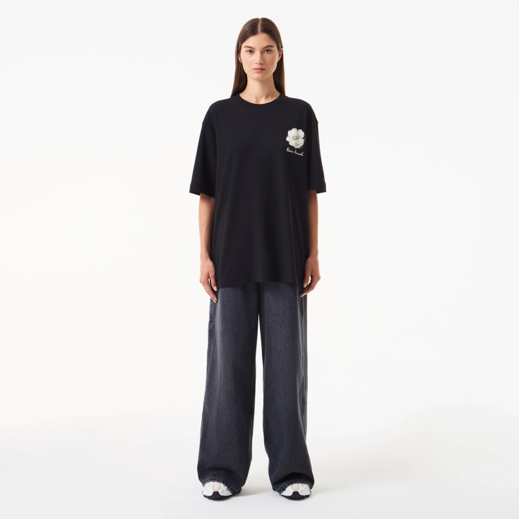 Женские джинсы-палаццо Lacoste