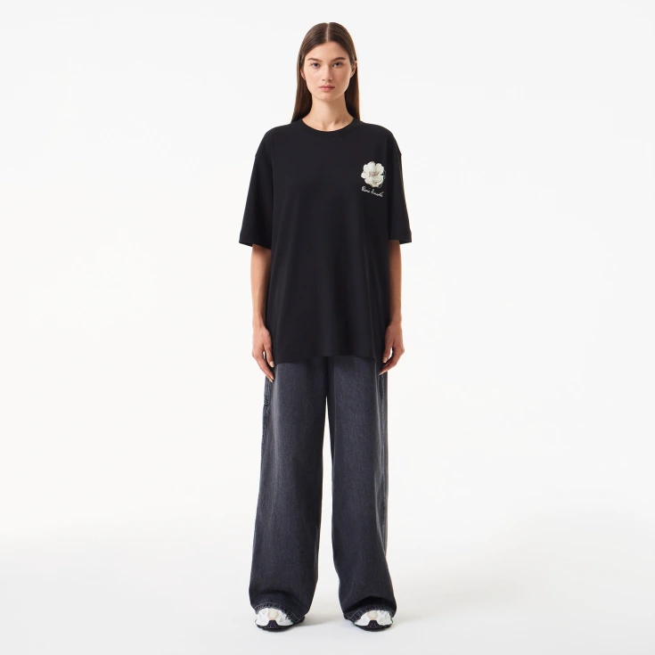 Женские джинсы-палаццо Lacoste