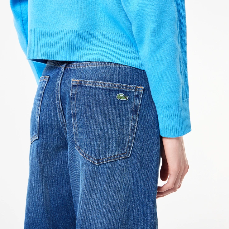 Женские прямые джинсы Lacoste