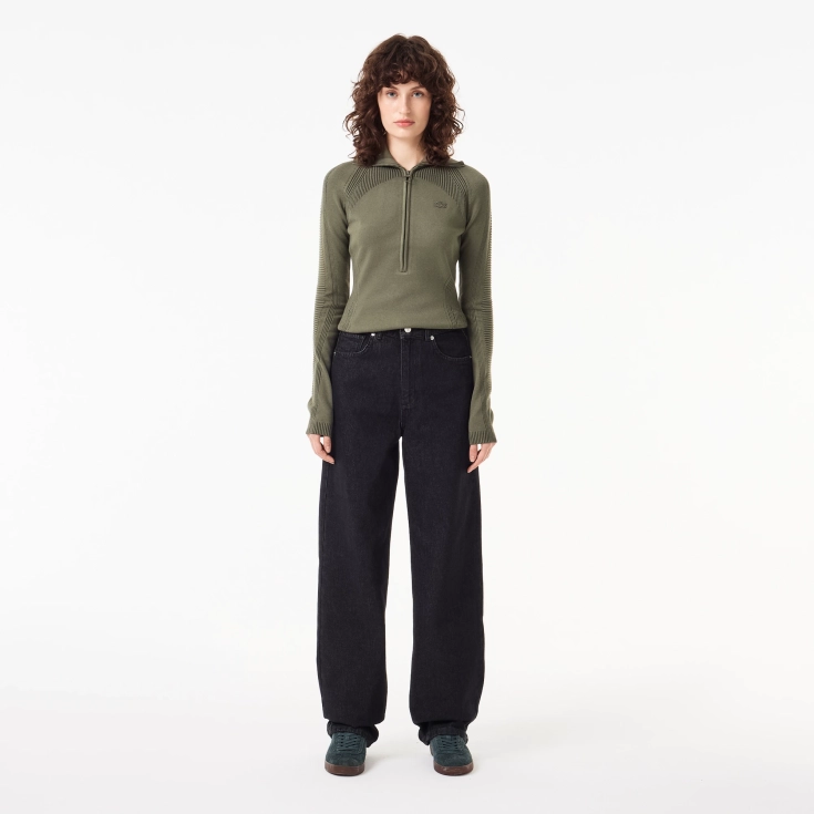 Женские прямые джинсы Lacoste