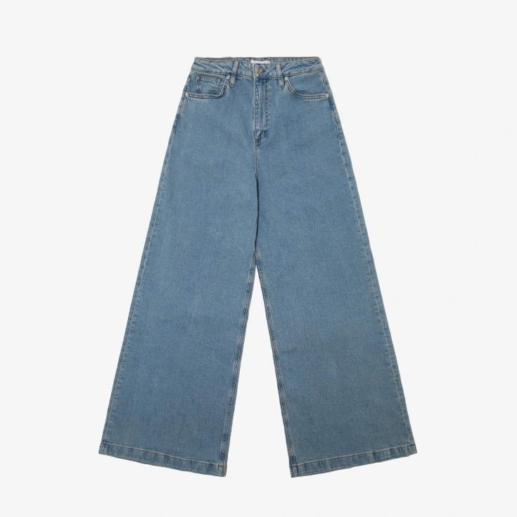 Женские прямые джинсы Lacoste с высокой талией