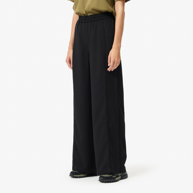 Женские высокие прямые брюки Lacoste Loose Fit