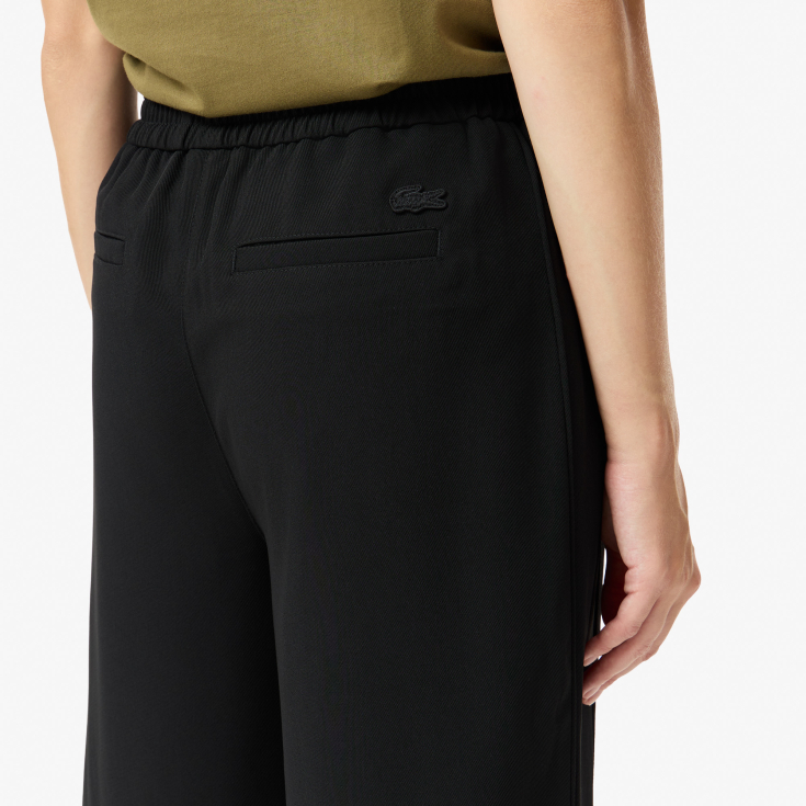 Женские высокие прямые брюки Lacoste Loose Fit