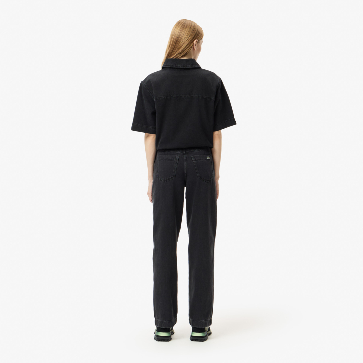 Женские прямые джинсы Lacoste