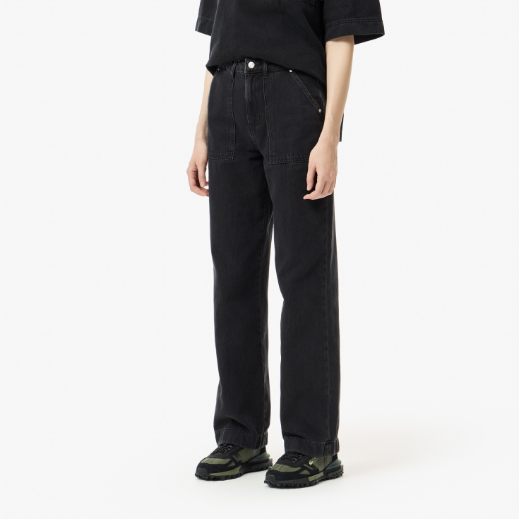 Женские прямые джинсы Lacoste