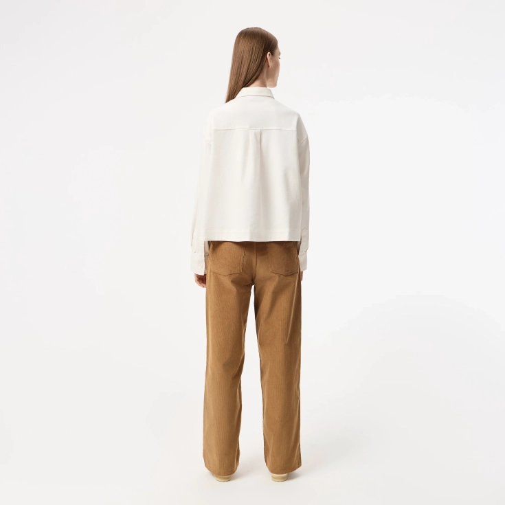 Женские вельветовые брюки Lacoste