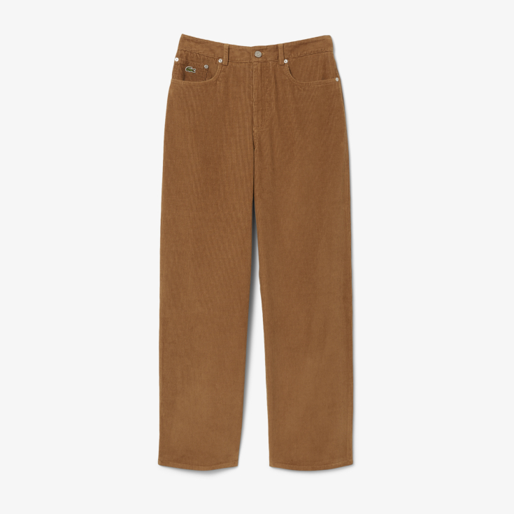 Женские вельветовые брюки Lacoste