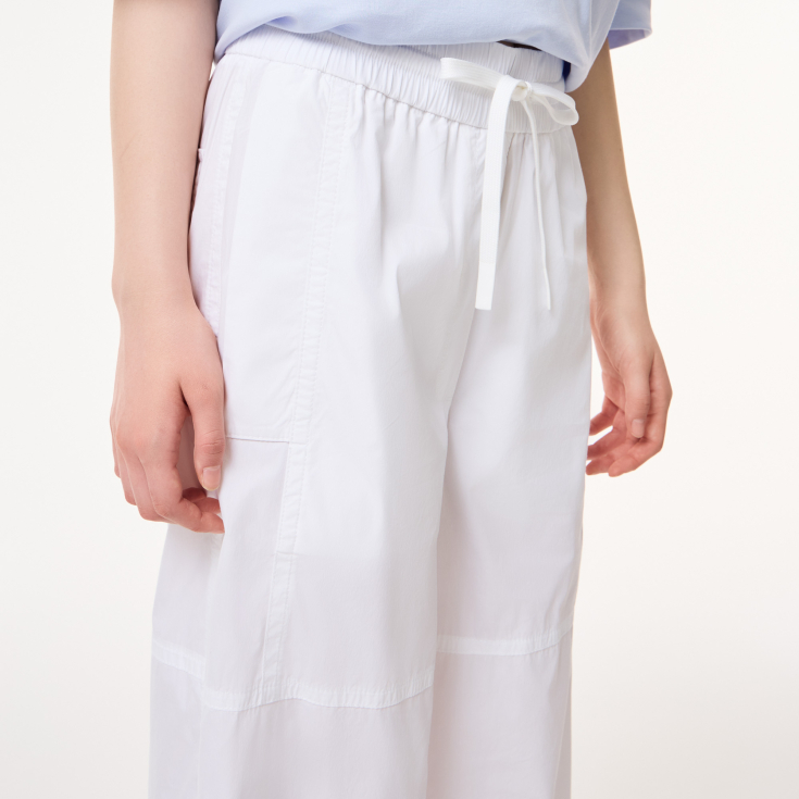 Женские хлопковые брюки Lacoste Loose Fit