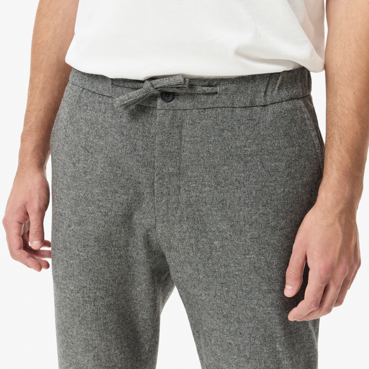 Мужские брюки Lacoste из смеси хлопка и шерсти