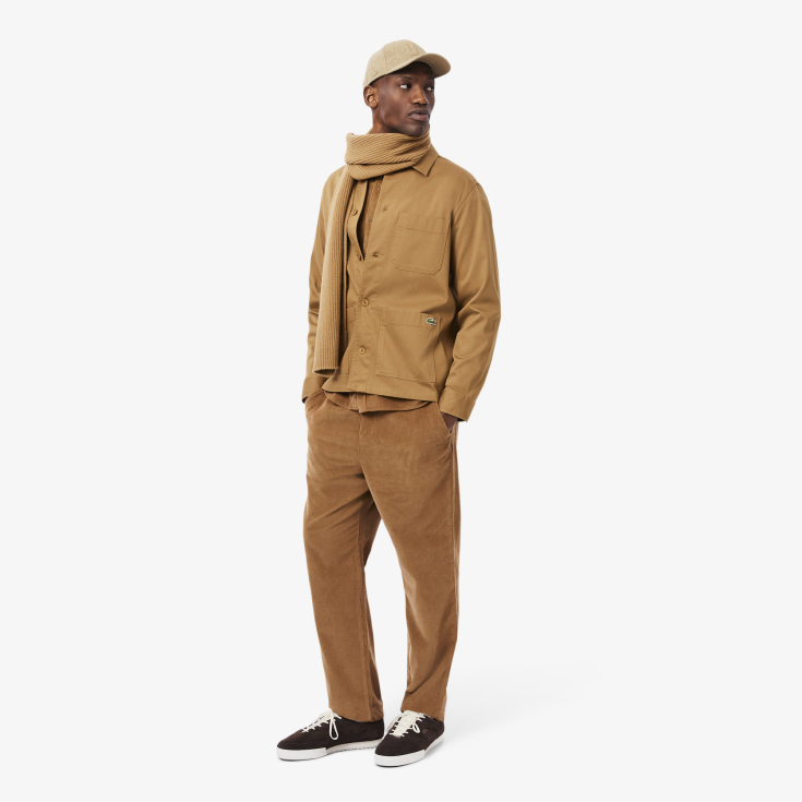 Мужские вельветовые брюки Lacoste Regular Fit