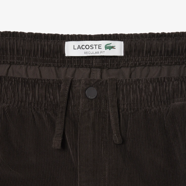 Мужские вельветовые брюки Lacoste Regular Fit
