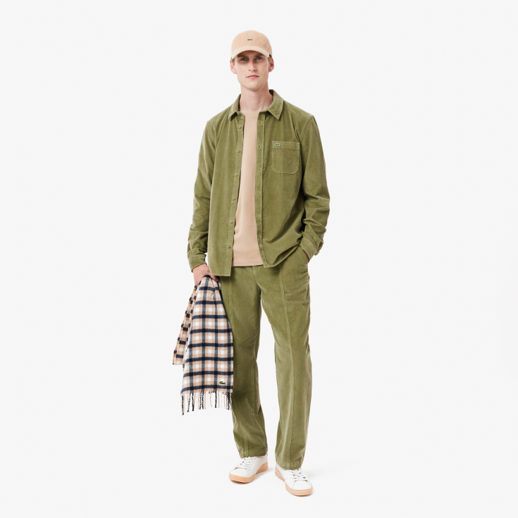 Мужские вельветовые брюки Lacoste