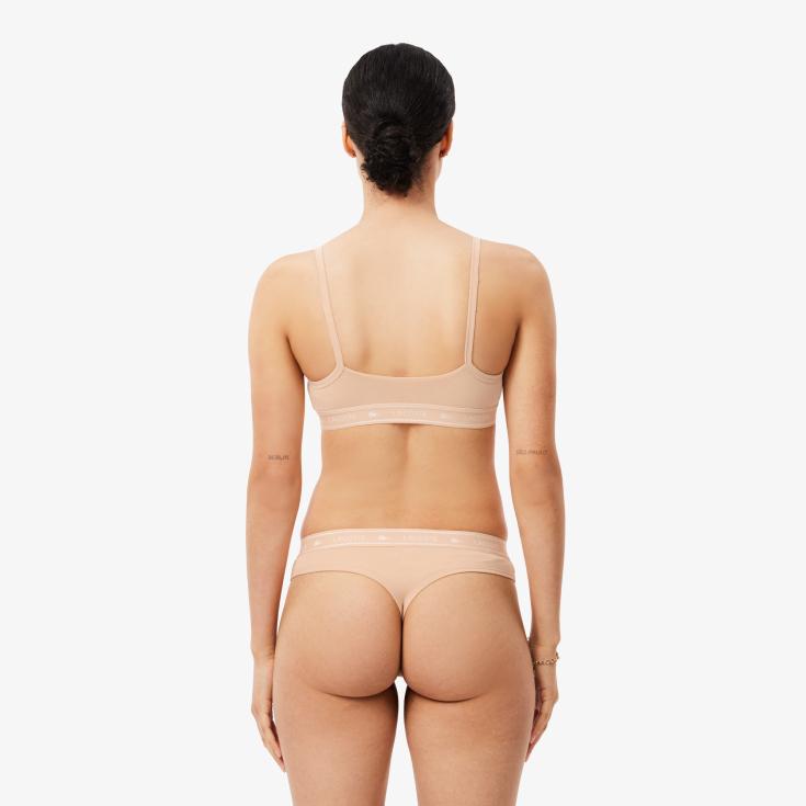 Женский топ Lacoste из органического хлопка