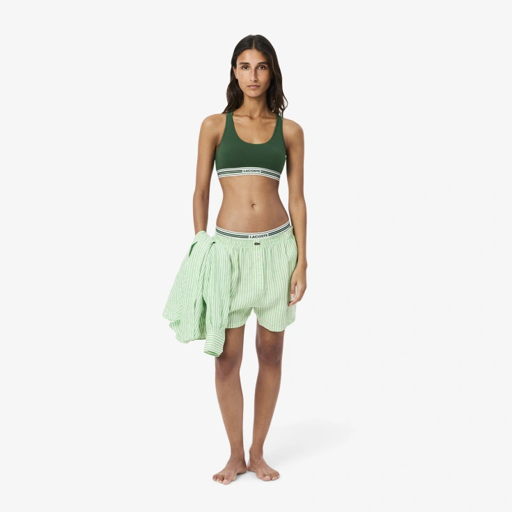 Женский топ Lacoste из органического хлопка