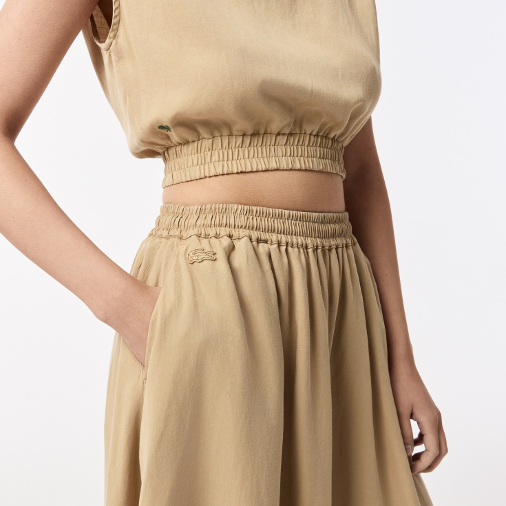 Женская длинная юбка Lacoste Regular Fit