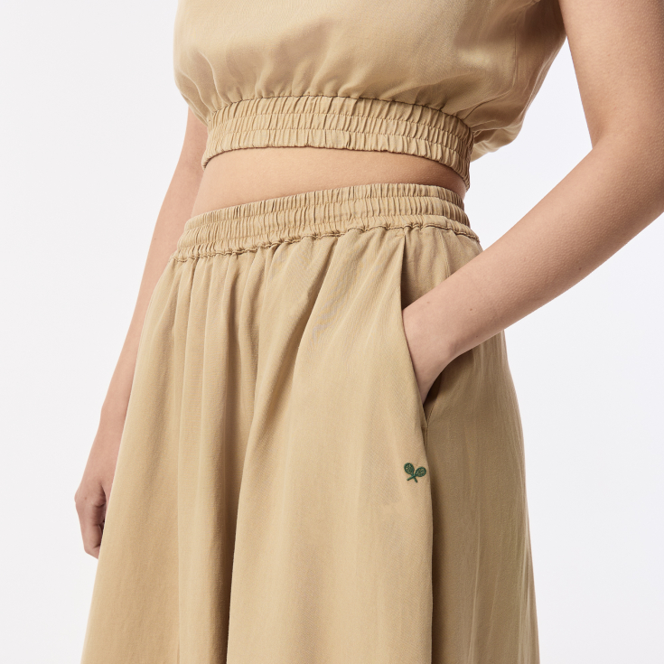 Женская длинная юбка Lacoste Regular Fit