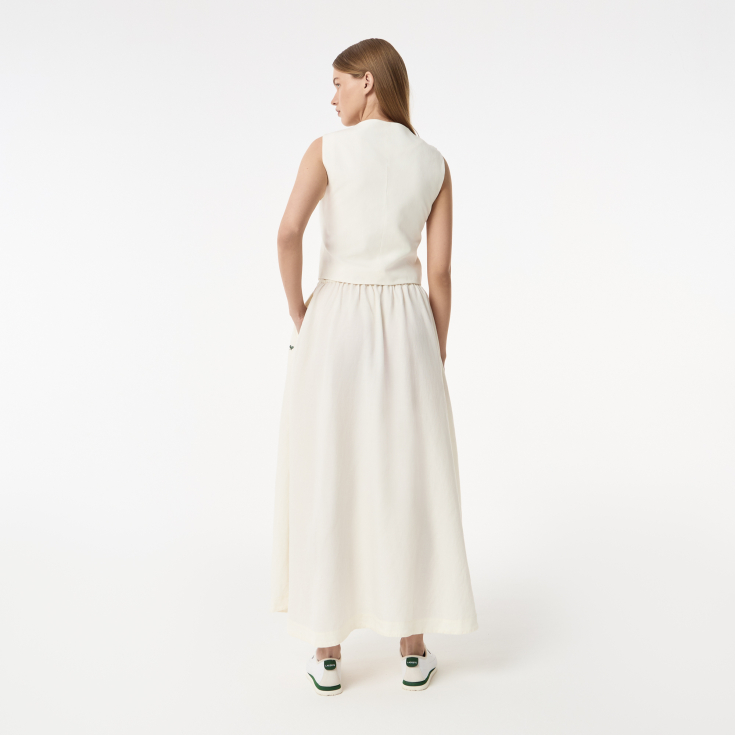 Женская длинная юбка Lacoste Regular Fit