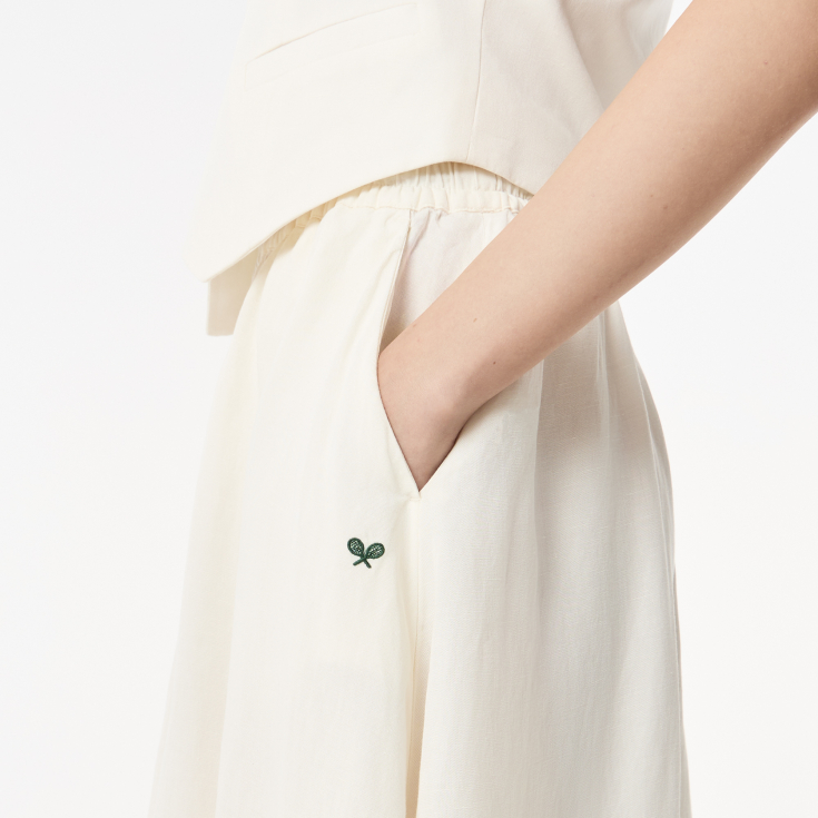 Женская длинная юбка Lacoste Regular Fit