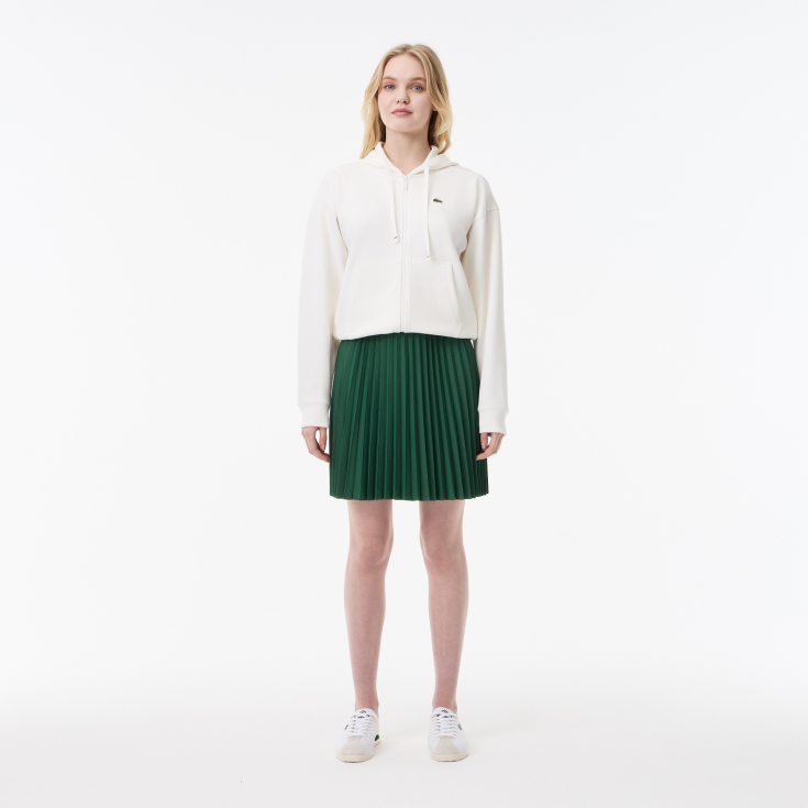 Короткая плиссированная юбка Lacoste