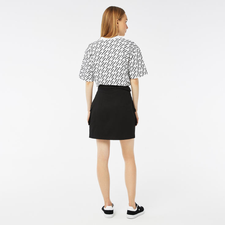 Юбка Lacoste Slim Fit на молнии с поясом