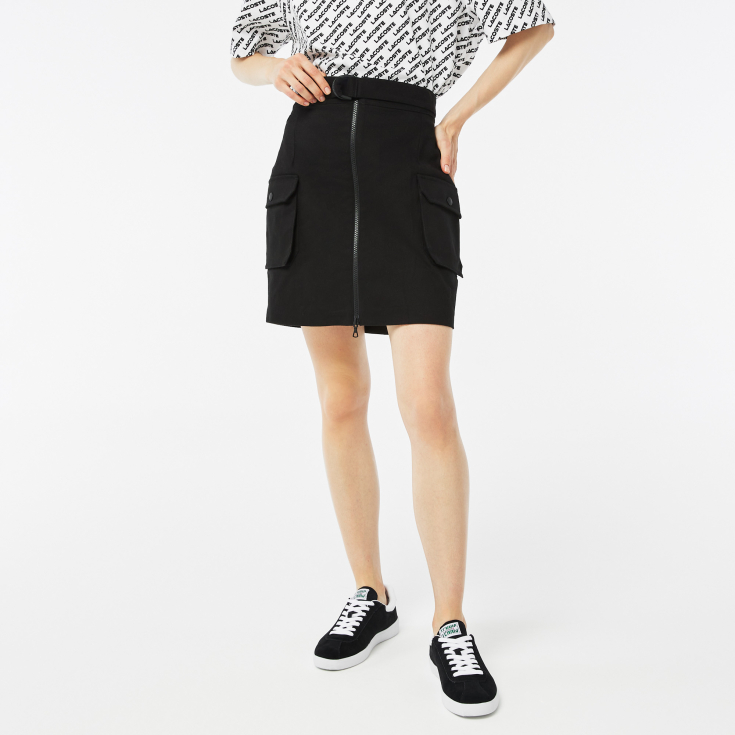 Юбка Lacoste Slim Fit на молнии с поясом