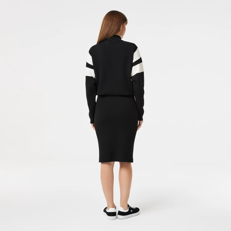 Женская узкая юбка Lacoste с полосой