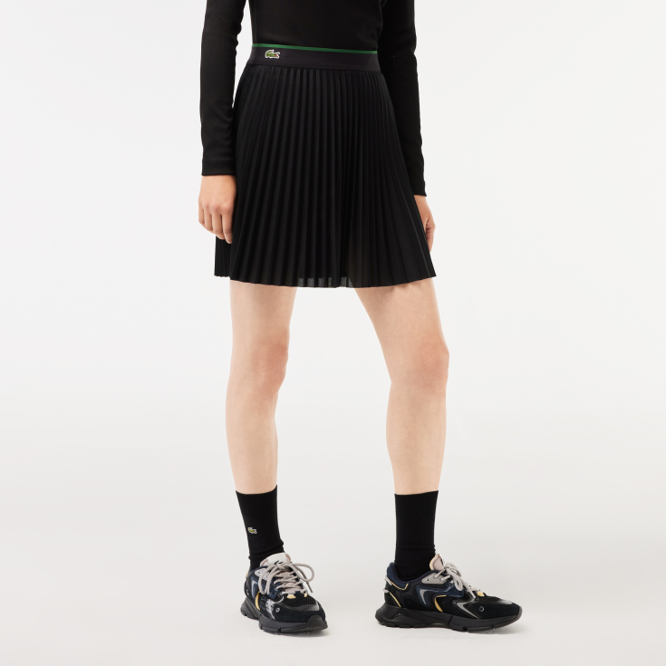 Женская плиссированная юбка с эластичным поясом