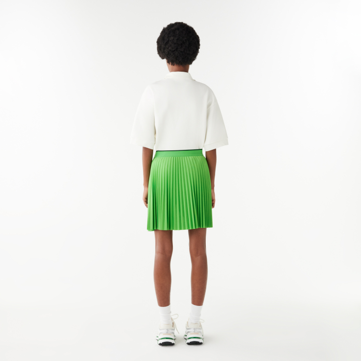 Женская плиссированная юбка с эластичным поясом