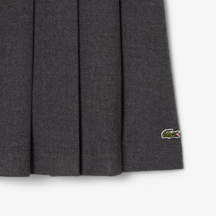 Длинная юбка Lacoste Pleated Fit