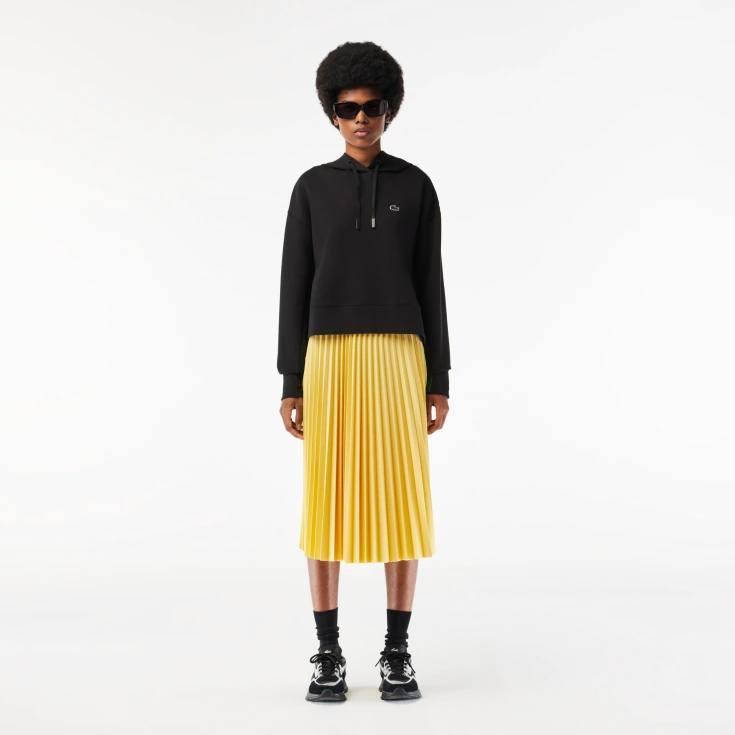 Женская плиссированная юбка Lacoste