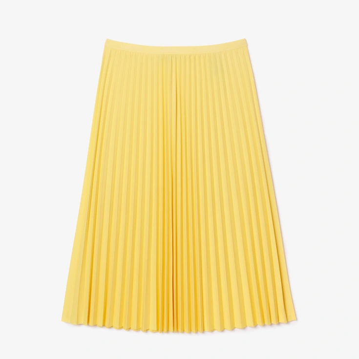 Женская плиссированная юбка Lacoste