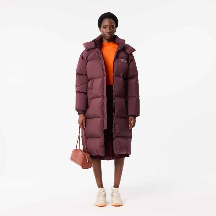 Женская плиссированная юбка Lacoste