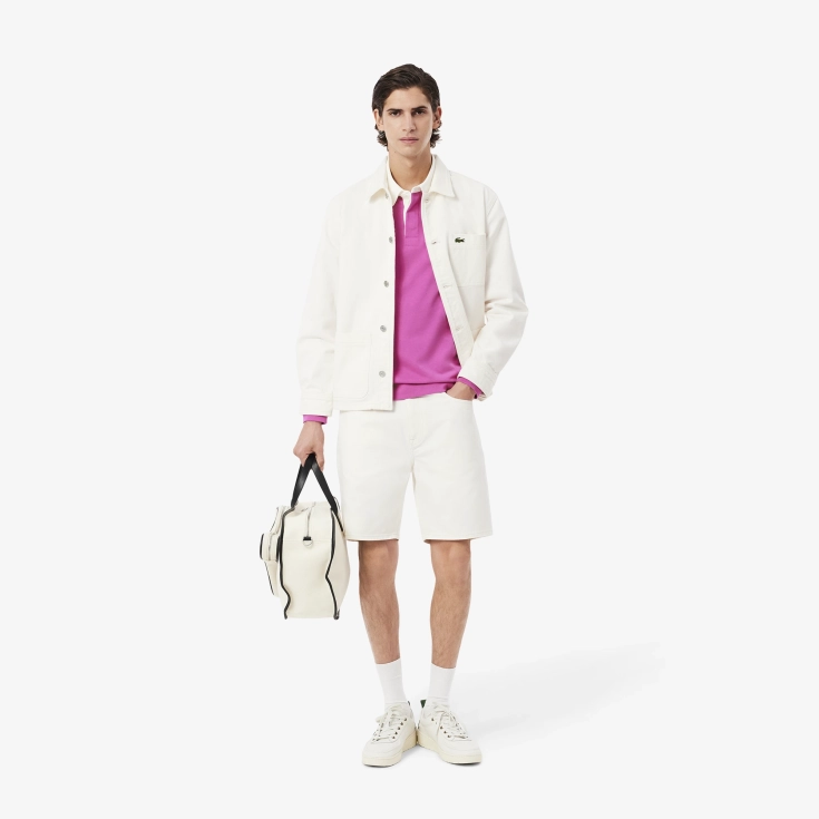 Мужское хлопковое регби Lacoste