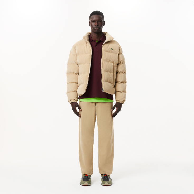 Мужское поло Lacoste L.12.21 Classic Fit с длинным рукавом