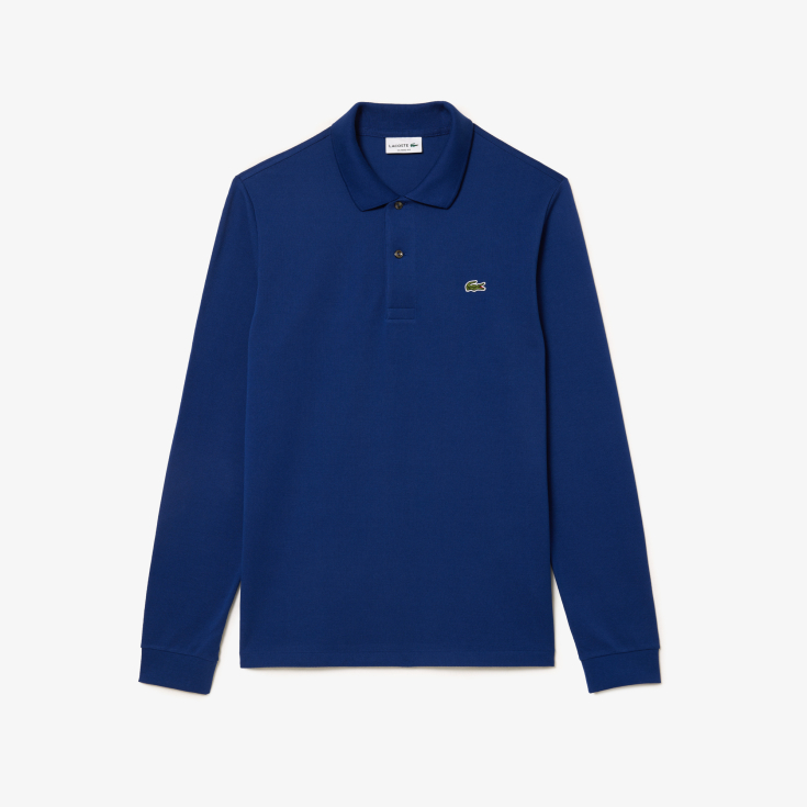 Мужское поло Lacoste L.12.21 Classic Fit с длинным рукавом