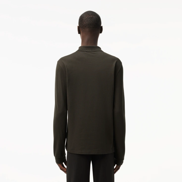 Мужское поло Lacoste L.12.21 Classic Fit с длинным рукавом